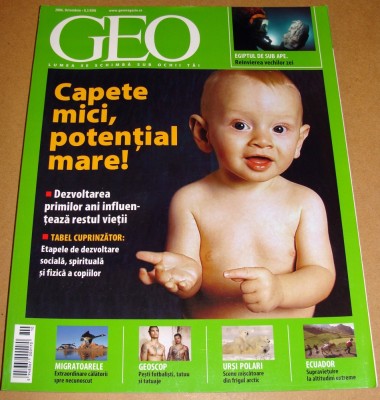 Revista GEO - Octombrie 2006 foto