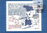 3576 - Suedia 1980 - carte maxima