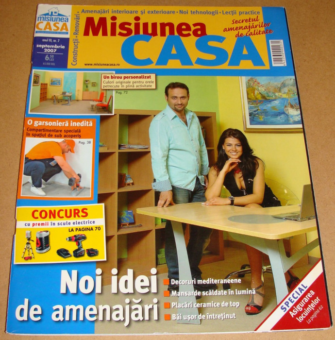 MISIUNEA CASA - Septembrie 2007