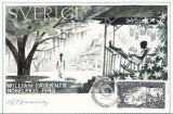 3635 - Suedia 1985 - carte maxima