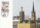 3627 - Suedia 1985 - carte maxima