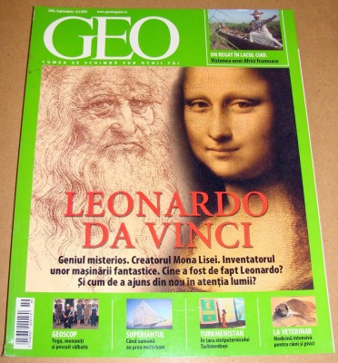 Revista GEO - Septembrie 2006 foto