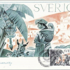 3639 - Suedia 1985 - carte maxima