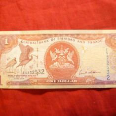 Bancnota 1 $ Trinidad-Tobago 2006 ,cal.F.Buna