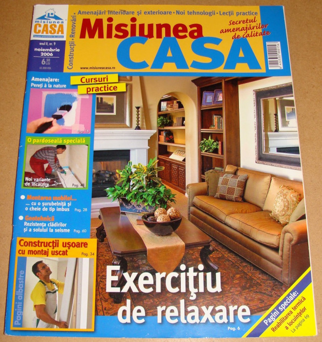 MISIUNEA CASA - Noiembrei 2006