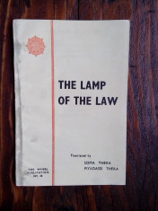 The lamp of the law foto