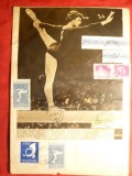 Plic mare- Jocurile Olimpice Roma 1960 -Gimnastica