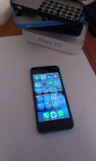 iPhone 5C Albastru / Cu garantie Apple foto