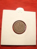 Moneda 25 Ore 1919 Suedia ,argint ,cal.f.buna