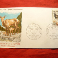 Plic FDC -Protectia Naturii -Muflon1969 Franta