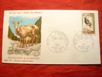 Plic FDC -Protectia Naturii -Muflon1969 Franta foto