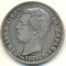 Spania 5 pesetas 1871