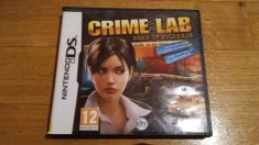 JOC NINTENDO DS CRIME LAB BODY OF EVIDENCE ORIGINAL / by WADDER foto