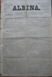 Ziarul Albina , nr. 28 , 1870 , Budapesta , in limba romana , Director V. Babes