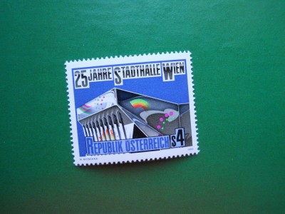 HOPCT AUSTRIA 25 ANI HOLUL MUNICIPAL VIENA 1983 - 1 VAL --MNH 468 A foto
