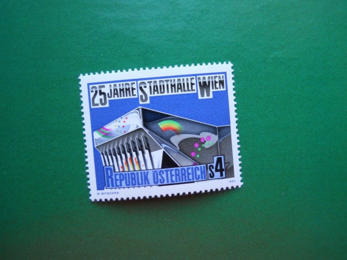 HOPCT AUSTRIA 25 ANI HOLUL MUNICIPAL VIENA 1983 - 1 VAL --MNH 468 A