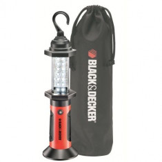 Lampa de lucru multifunctionala Black&amp;amp;Decker, 14 LED-uri, 4.5V foto