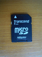 Card de memorie SP SD HC 32GB Clasa 4 Original + Adaptor SD Transcend foto