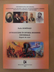 RADU ROMINASU - INTRODUCERE IN ISTORIA MODERNA UNIVERSALA (2015, 379 p.) foto