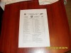 Foaie Joc Finala Cupa Romaniei 2006: Rapid - FC National, 17.05.2006. Program Meci Rapid