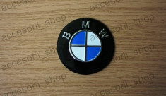 Emblema capac roata BMW 90 mm foto