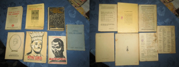 Atentie: Oferta carte veche Romania 7 buc. Colectie Ion Jula- Dedicatie M Jula.