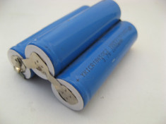 Set de trei acumulatori baterii 5595 mAh Li-ion model 18650 testati si masurati foto