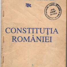 (C6583) CONSTITUTIA ROMANIEI 1991