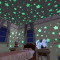 Set 100 Stelute fosforescente | stickere pentru tavan pereti camera copii