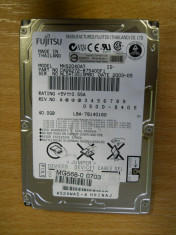 34.HDD Laptop 2.5&amp;quot; IDE 40 GB Fujitsu MHS2040AT 4200 RPM 2 MB foto
