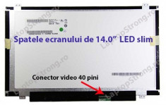 Display laptop HP 14.0&amp;quot; LED Slim HD 1366 x 768 foto