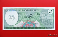 SURINAME - 25 Gulden 1985 - UNC foto