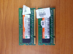 KIT RAMI LAPTOP HYNIX DDR2 1G 2x512 foto