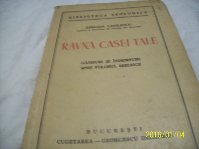 ravna casei tale- emilian vasilescu- 1940