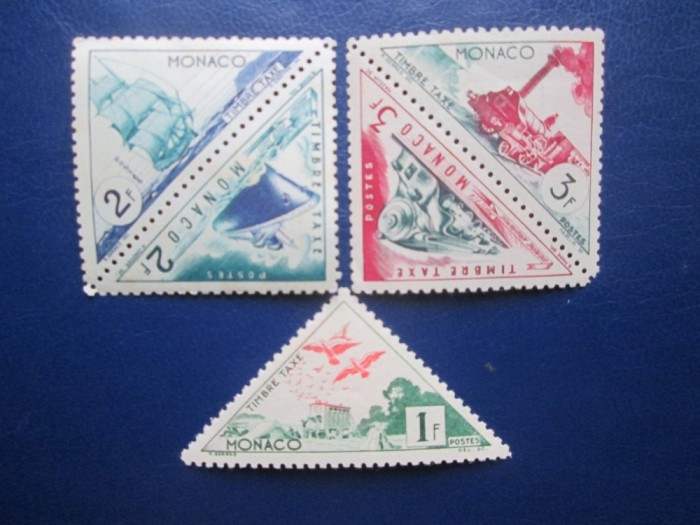 TIMBRE MONACO TAXE