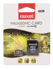 Card de memorie MICRO SDHC 8GB SERIA X CLASA 10 foto