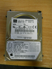 35.HDD Laptop 2.5&amp;quot; IDE 40 GB Toshiba MK4025GAS 4200 RPM 8 MB foto