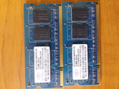 KIT RAMI LAPTOP NANYA DDR2 1G 2x512 foto