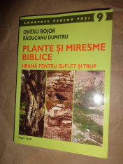 Plante si miresme biblice/ hrana pentru suflet si trup- O.Bujor,R.Dumitru foto