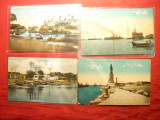 Set 6 Ilustrate Egipt color - Port-Said ,Alexandria , Theba - inc. sec.XX