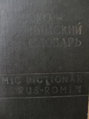 Mic dictionar Rus Roman (8000 cuvinte) -A Sadetki foto