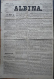 Ziarul Albina , nr. 30 , 1870 , Budapesta , in limba romana , Director V. Babes