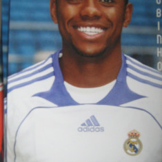 Real Madrid (Robinho), carte postala - fotografie originala