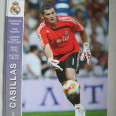 Real Madrid (Casillas), carte postala - fotografie originala