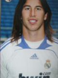 Real Madrid (Sergio Ramos), carte postala - fotografie originala