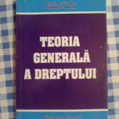 d2 Teoria generala a dreptului - Conf, Univ, Dr. Tanase Joita