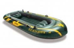 Barca gonflabila pentru 4 persoane Seahawk IV Intex 68350 foto