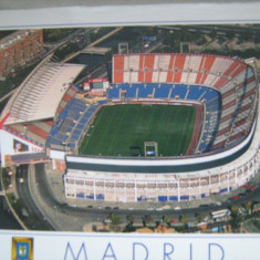 Madrid (Stadion Vicente Calderon), carte postala - fotografie originala