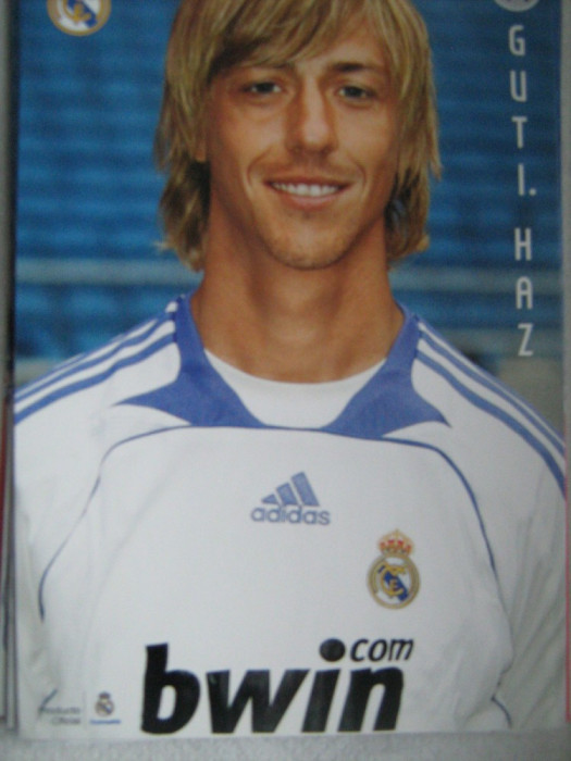 Real Madrid (Guti Haz), carte postala - fotografie originala