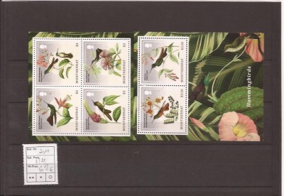 Montserrat - 2014 complet set Colibris foto